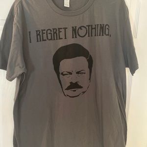 I regret nothing caricature TV show